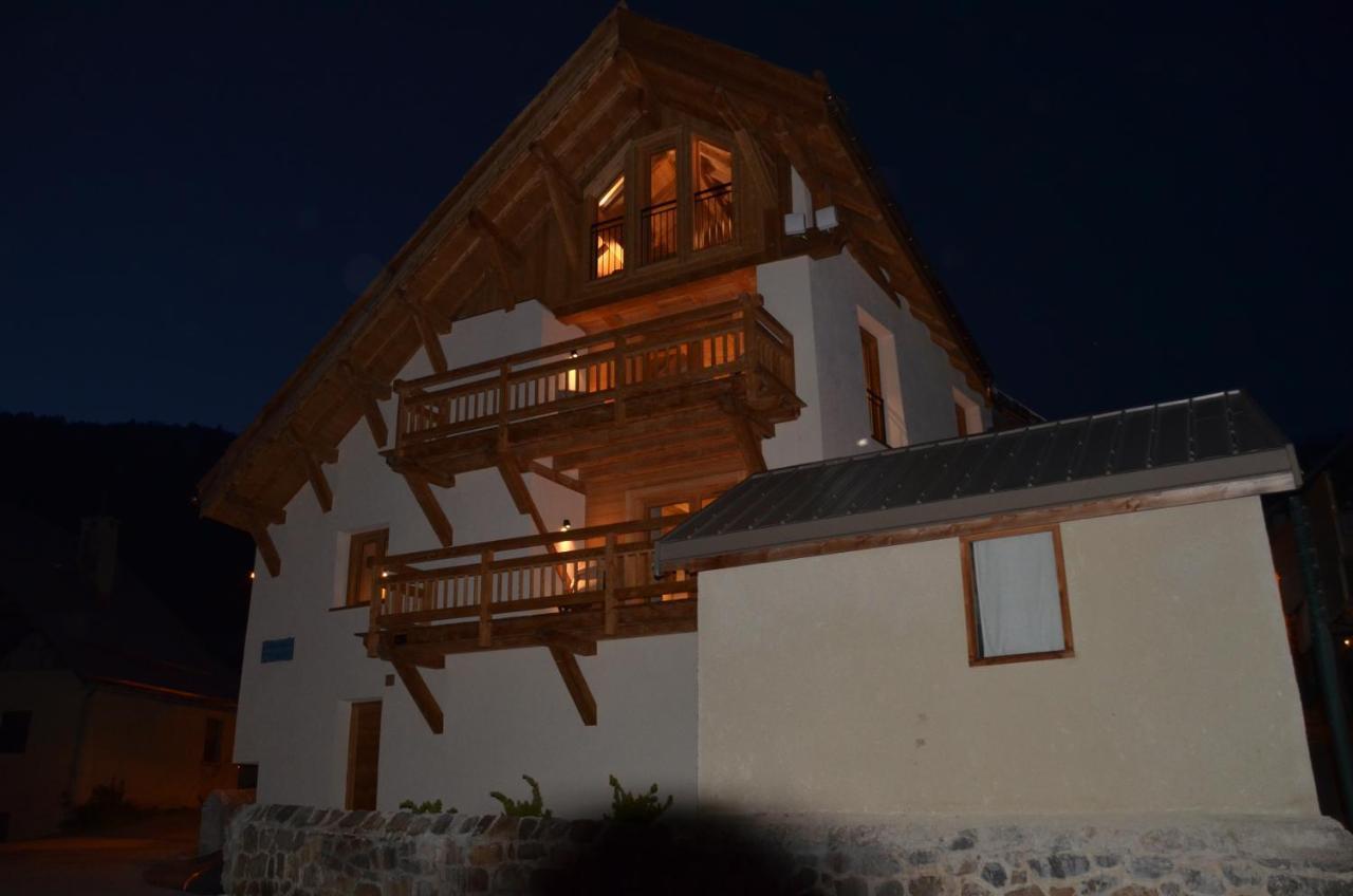 Le Gabion, luxueux appartement avec 10 couchages et sauna, Serre chevalier Vallée Saint-Chaffrey Exterior foto