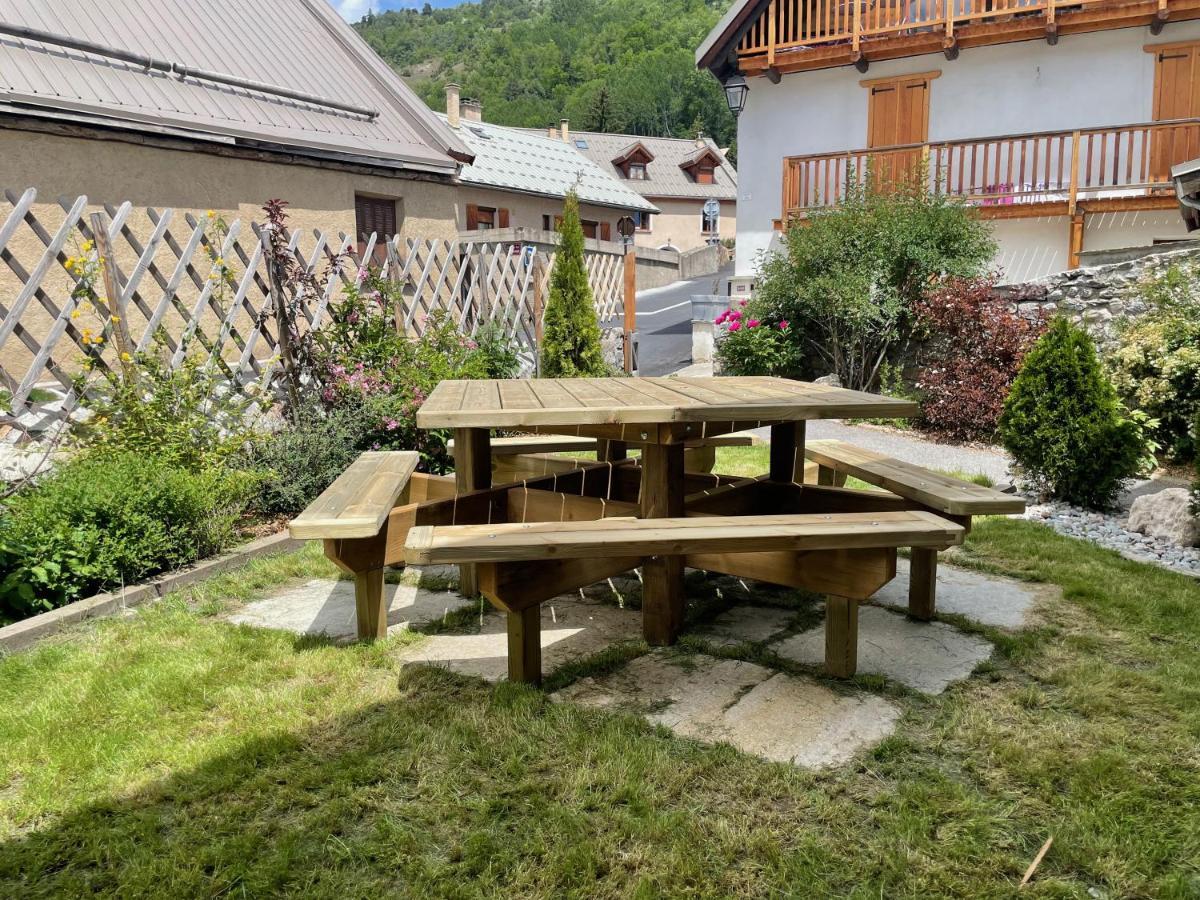 Le Gabion, luxueux appartement avec 10 couchages et sauna, Serre chevalier Vallée Saint-Chaffrey Exterior foto