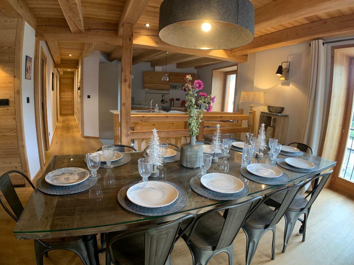 Le Gabion, luxueux appartement avec 10 couchages et sauna, Serre chevalier Vallée Saint-Chaffrey Exterior foto