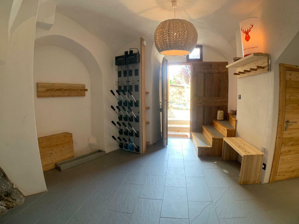 Le Gabion, luxueux appartement avec 10 couchages et sauna, Serre chevalier Vallée Saint-Chaffrey Exterior foto