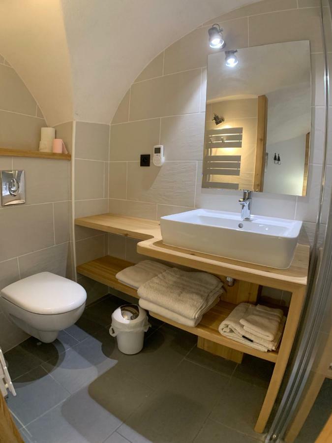 Le Gabion, luxueux appartement avec 10 couchages et sauna, Serre chevalier Vallée Saint-Chaffrey Exterior foto