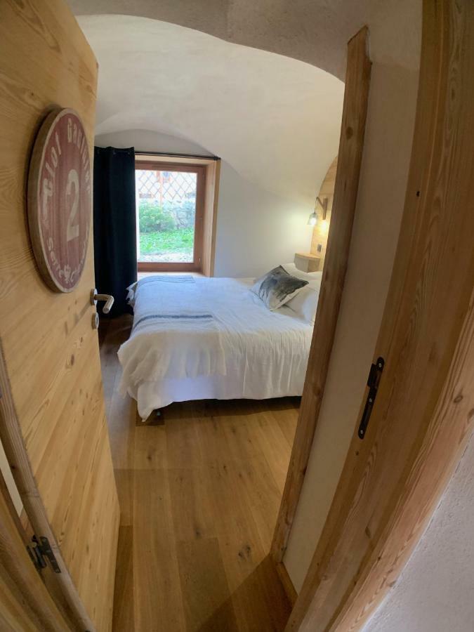 Le Gabion, luxueux appartement avec 10 couchages et sauna, Serre chevalier Vallée Saint-Chaffrey Exterior foto