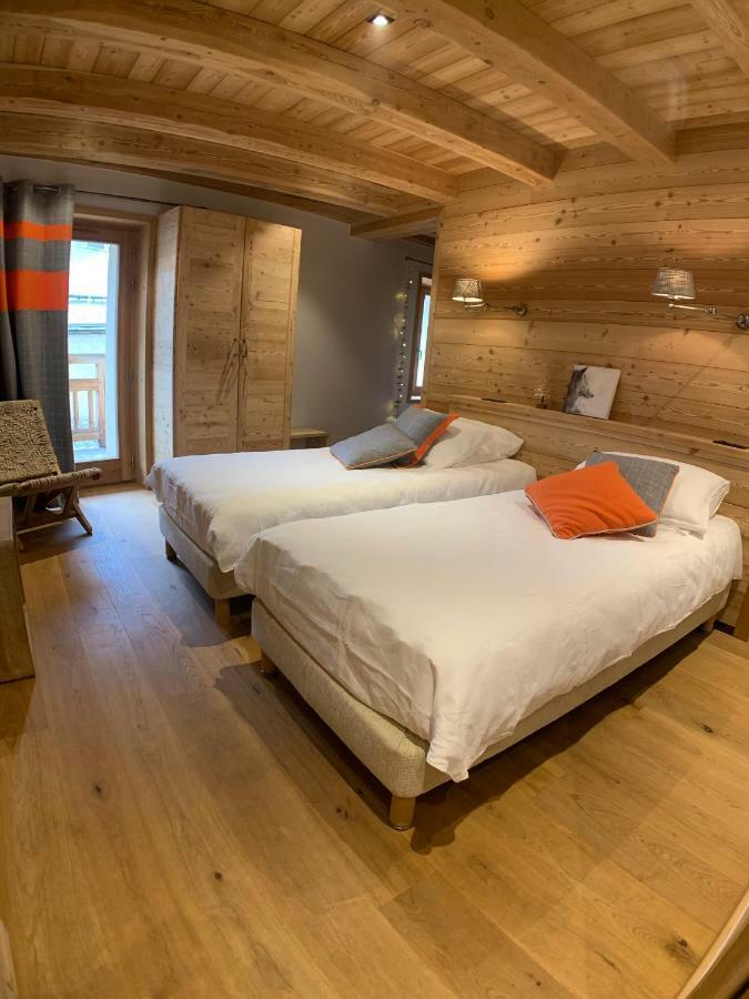 Le Gabion, luxueux appartement avec 10 couchages et sauna, Serre chevalier Vallée Saint-Chaffrey Exterior foto