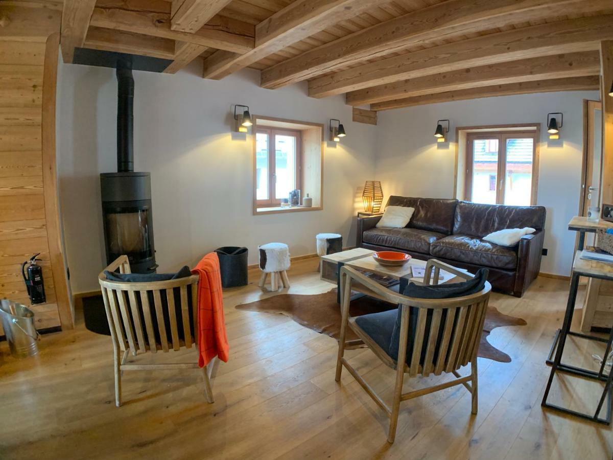 Le Gabion, luxueux appartement avec 10 couchages et sauna, Serre chevalier Vallée Saint-Chaffrey Exterior foto