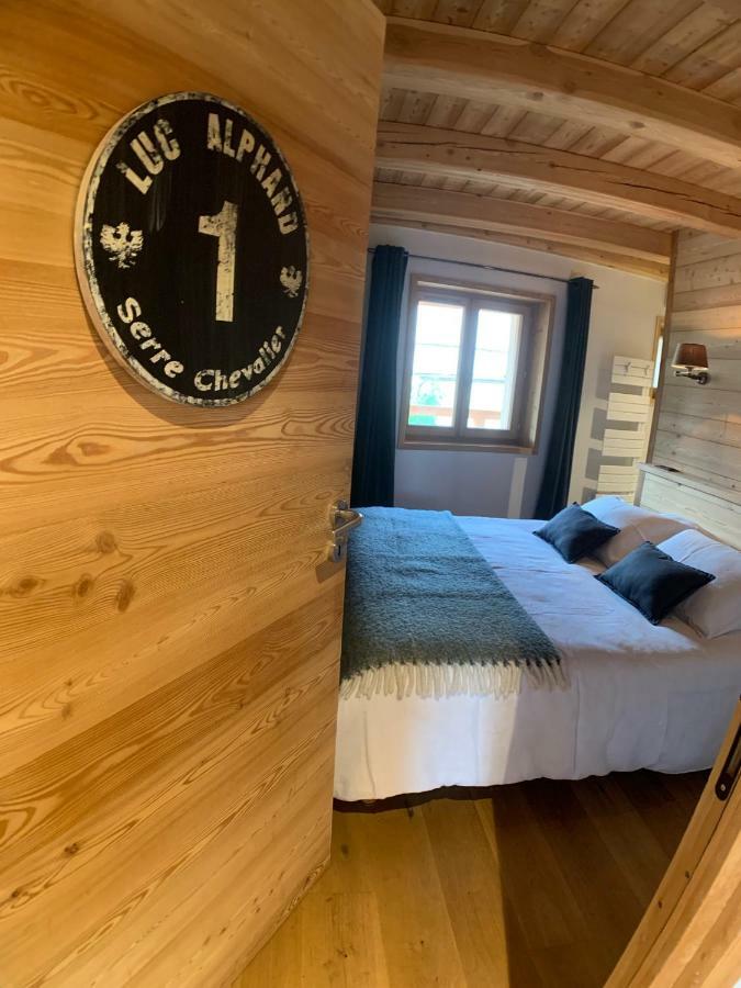 Le Gabion, luxueux appartement avec 10 couchages et sauna, Serre chevalier Vallée Saint-Chaffrey Exterior foto