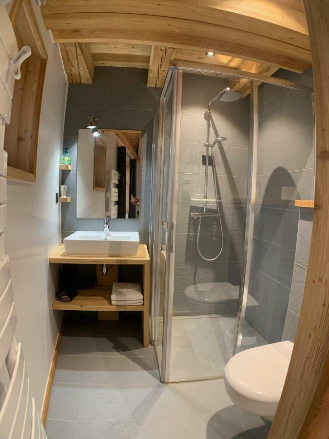 Le Gabion, luxueux appartement avec 10 couchages et sauna, Serre chevalier Vallée Saint-Chaffrey Exterior foto