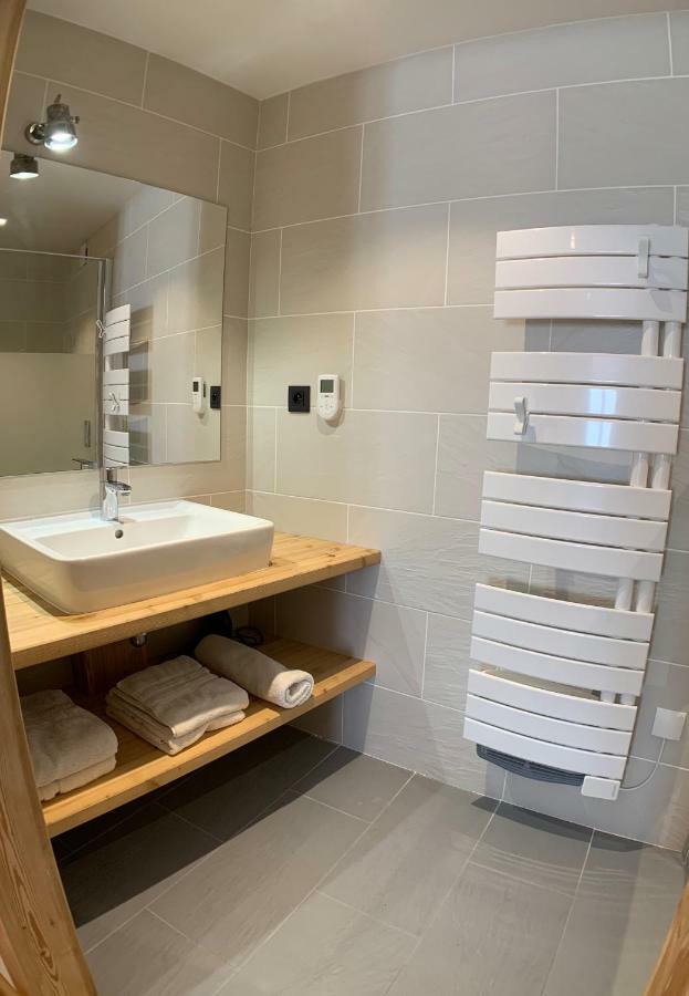 Le Gabion, luxueux appartement avec 10 couchages et sauna, Serre chevalier Vallée Saint-Chaffrey Exterior foto